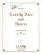 Courtly Airs and Dances Concert Band sheet music cover